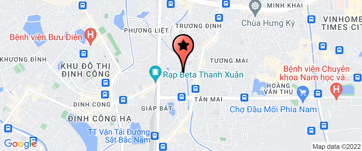 Bản đồ đến địa chỉ Công ty cổ phần công nghệ hoá Thái Hiền