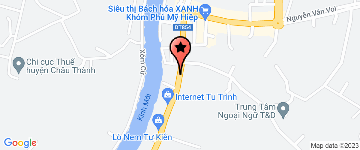 Bản đồ đến địa chỉ Công Ty TNHH Thương Mại Dịch Vụ Nông Sản Điểm Tâm