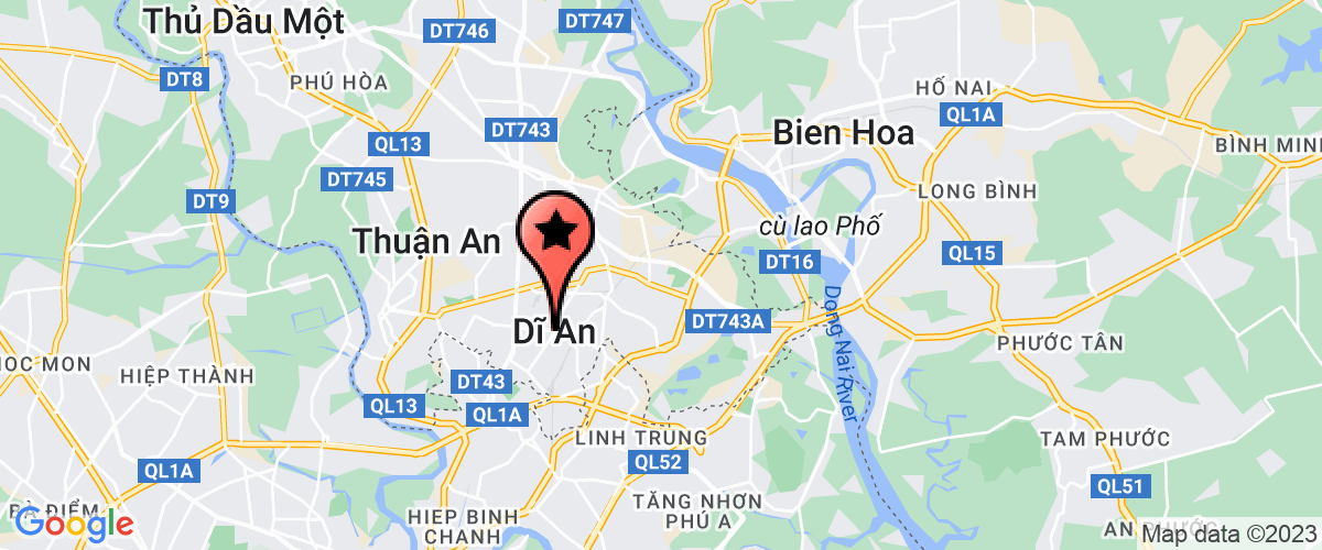 Bản đồ đến địa chỉ Công Ty TNHH Một Thành Viên Ngành Nước Hoàng Nguyên Phát