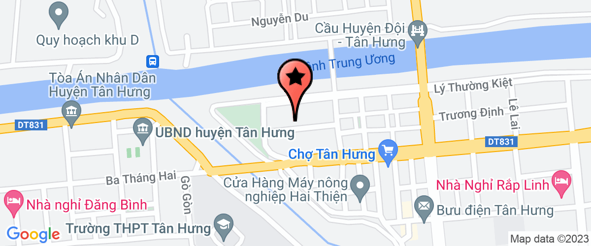 Bản đồ đến địa chỉ Phòng Thống Kê Huyện Tân Hưng
