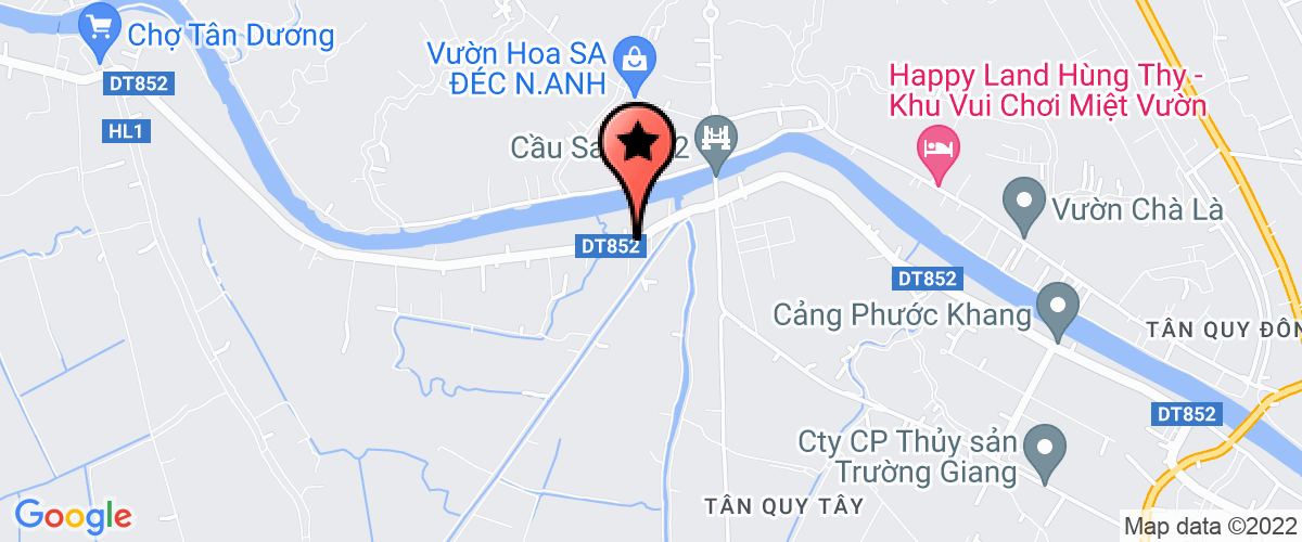 Bản đồ đến địa chỉ Công Ty TNHH Một Thành Viên Thanh Phong Vân