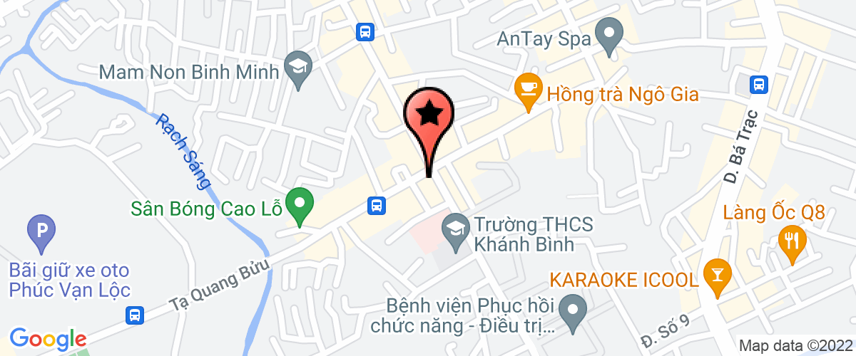 Bản đồ đến địa chỉ Công Ty TNHH Thương Mại Dịch Vụ Kỹ Thuật Thành Đồng