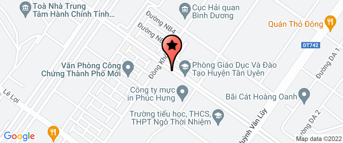 Bản đồ đến địa chỉ Công Ty TNHH Nội Thất Và Quảng Cáo Phương Nam