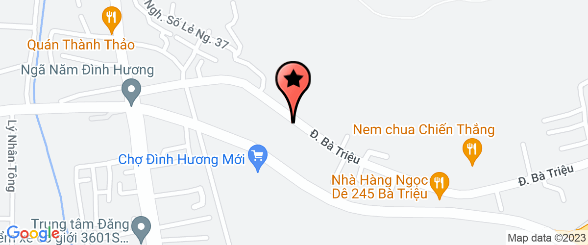 Bản đồ đến địa chỉ Đội công trình 8