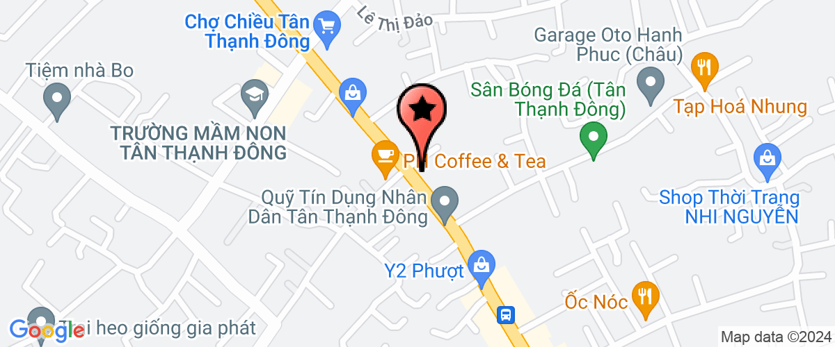 Bản đồ đến địa chỉ Chi Nhánh Công Ty Trách Nhiệm Hữu Hạn Thương Mại Dịch Vụ Tú Tú