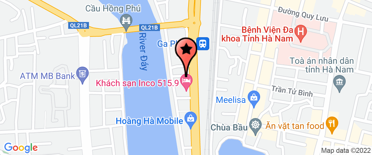 Bản đồ đến địa chỉ Công Ty TNHH Đức Huy Hà Nam