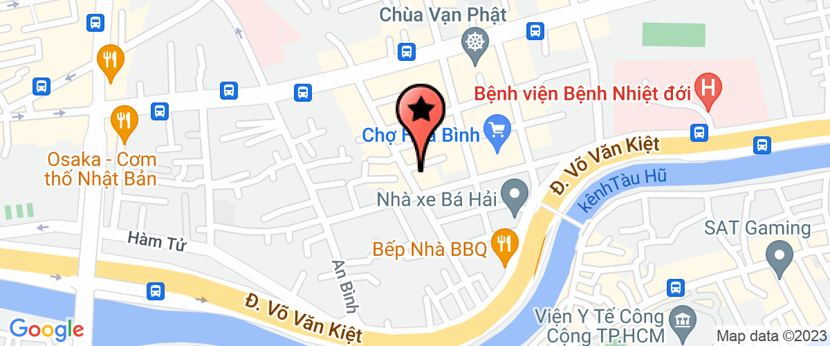 Bản đồ đến địa chỉ Công Ty Cổ Phần Sản Xuất Thương Mại Yến Ngọc