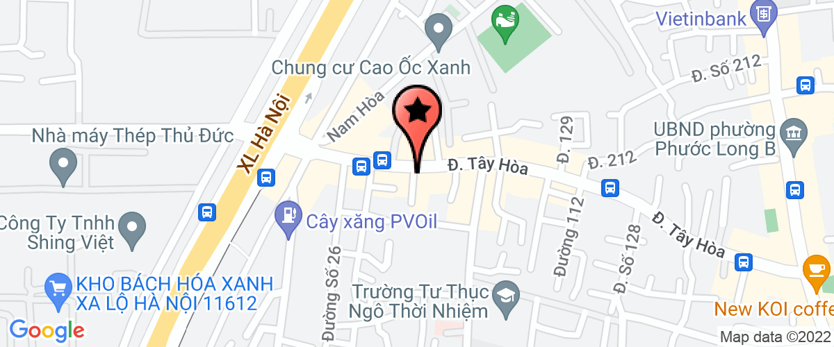 Bản đồ đến địa chỉ Công Ty TNHH Thương Mại Dịch Vụ Kỹ Thuật 1111