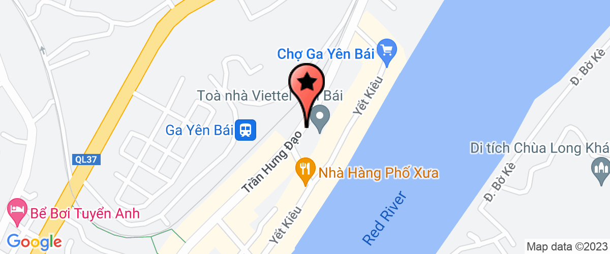 Bản đồ đến địa chỉ Công Ty TNHH Một Thành Viên Đại Lý Bảo Hiểm Nhân Thọ Vĩnh Yên - Chi Nhánh Yên Bái