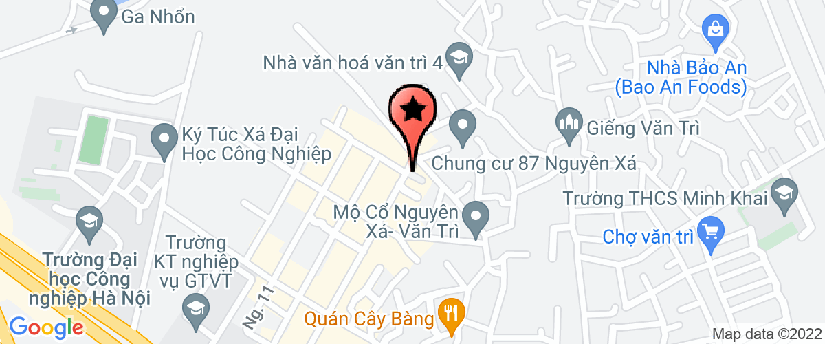 Bản đồ đến địa chỉ Công Ty TNHH Thiết Bị Dầu Khí Hà Nội