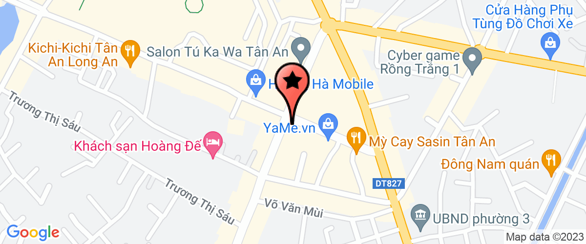 Bản đồ đến địa chỉ Chi Nhánh Công Ty TNHH Thương Mại Và Dịch Vụ Thực Phẩm Goldstar Tại Long An
