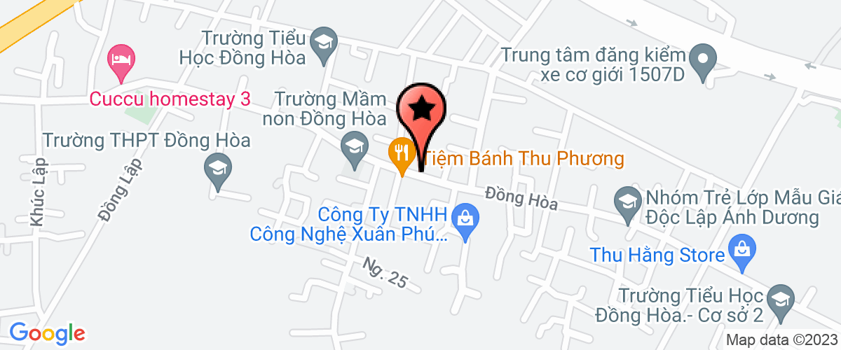 Bản đồ đến địa chỉ Văn Phòng Đại Diện Công Ty Cổ Phần Dịch Vụ Phân Tích Di Truyền