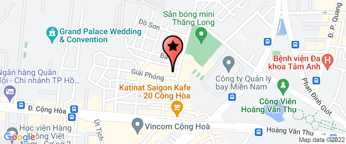 Bản đồ đến địa chỉ Công Ty TNHH Thương Mại Dịch Vụ Trang Điểm Hoàng Gia