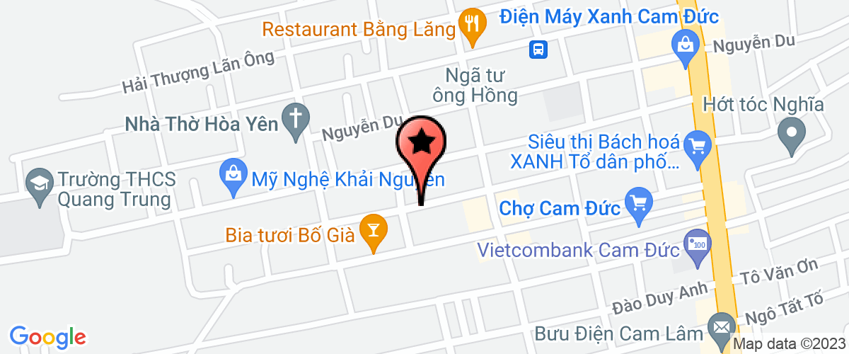 Bản đồ đến địa chỉ Công Ty Cổ Phần Tư Vấn Xây Dựng Và Thương Mại Nam Trung