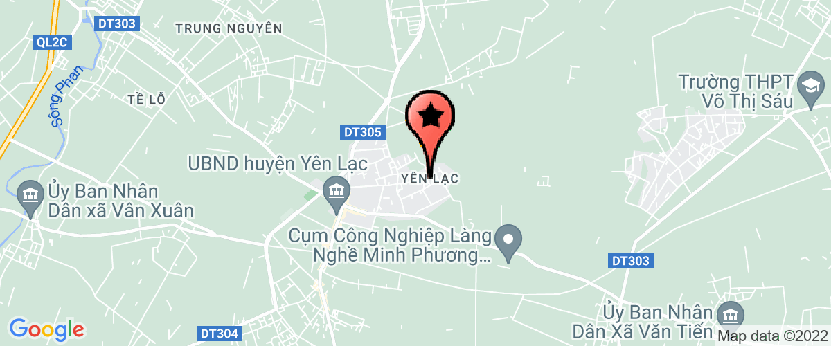 Bản đồ đến địa chỉ Trường THCS Yên Lạc