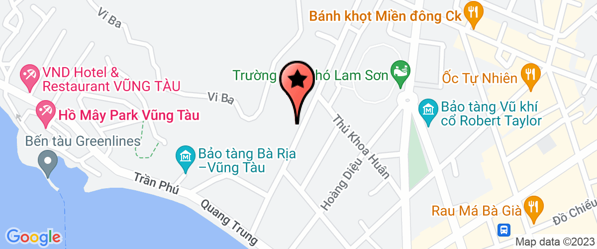 Bản đồ đến địa chỉ Công Ty TNHH Thương Mại - Dịch Vụ Du Lịch N&m