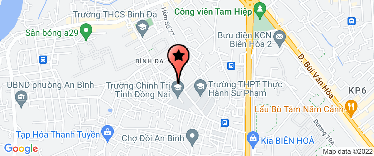 Bản đồ đến địa chỉ Công Ty TNHH Thương Mại Anhil
