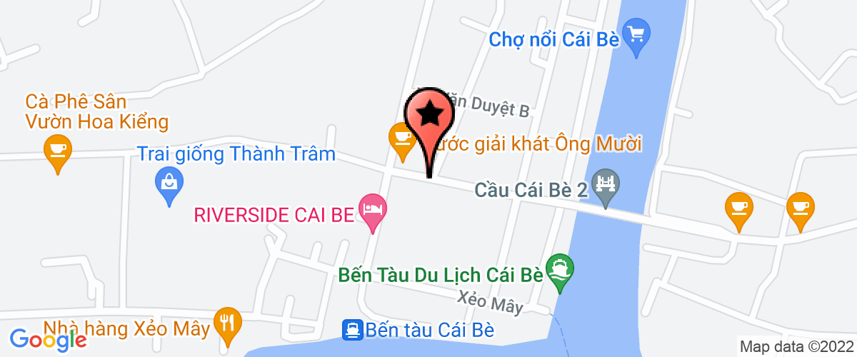 Bản đồ đến địa chỉ Công Ty TNHH Anh Ngữ Việt Mỹ Tiền Giang