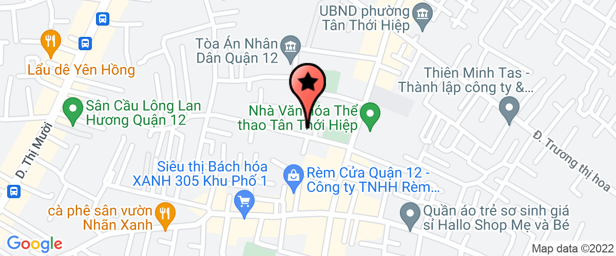 Bản đồ đến địa chỉ Công Ty TNHH Giải Trí Tp Production