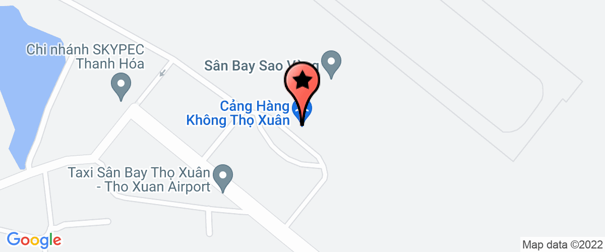 Bản đồ đến địa chỉ Cảng Hàng Không Thọ Xuân - Chi Nhánh Tổng Công Ty Cảng Hàng Không Việt Nam