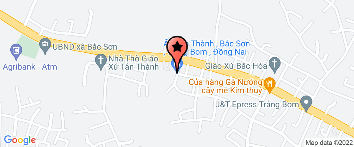 Bản đồ đến địa chỉ UBND xã Sông Thao