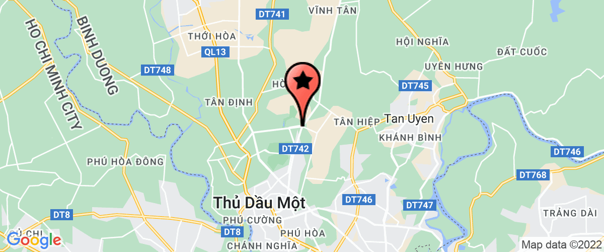 Bản đồ đến địa chỉ Công Ty TNHH Một Thành Viên Trần Gia Cát Tường