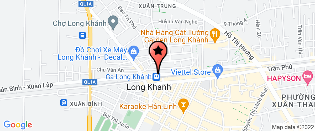 Bản đồ đến địa chỉ Văn Phòng Đại Diện Long Khánh - Công Ty TNHH Vina Tân Thành Đạt