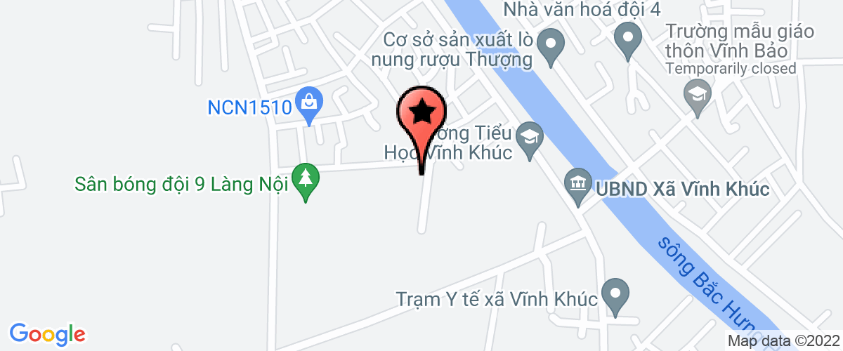 Bản đồ đến địa chỉ Công ty TNHH sản xuất và thương mại Trọng Hùng