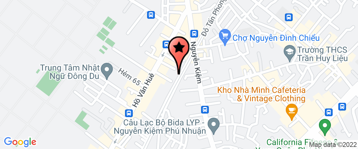 Bản đồ đến địa chỉ Công Ty TNHH Trang Sao