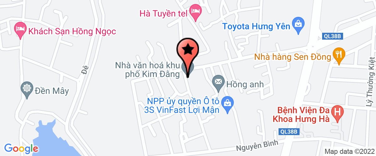 Bản đồ đến địa chỉ Công Ty TNHH Hồng Ngọc Hưng Yên
