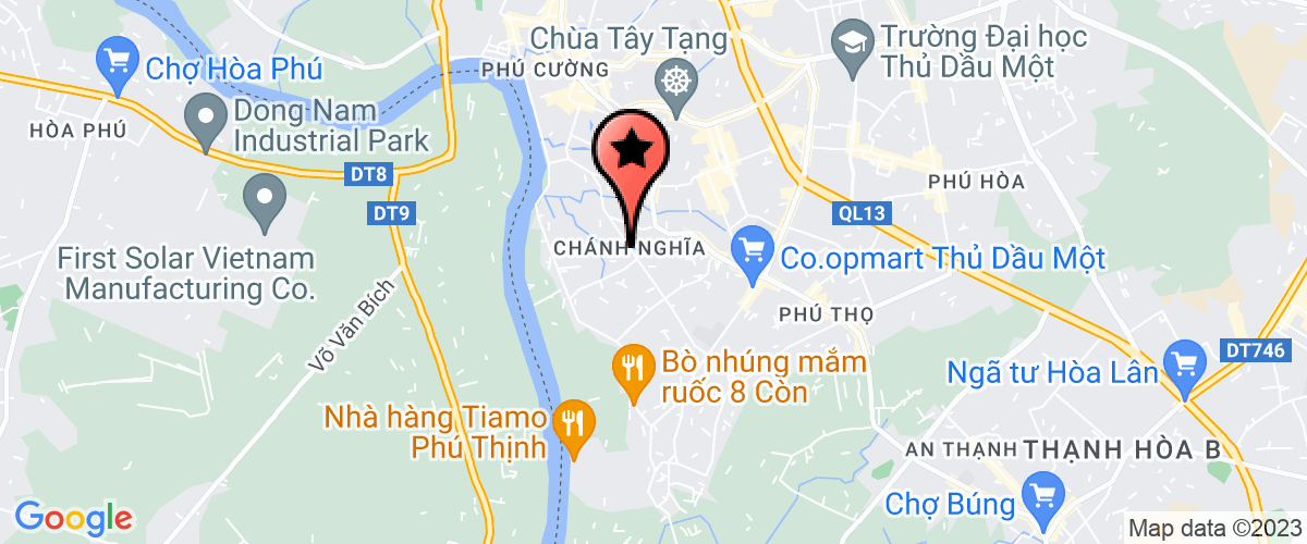 Bản đồ đến địa chỉ Công Ty Cổ Phần Thương Mại Dịch Vụ Xăng Dầu Hữu Phúc