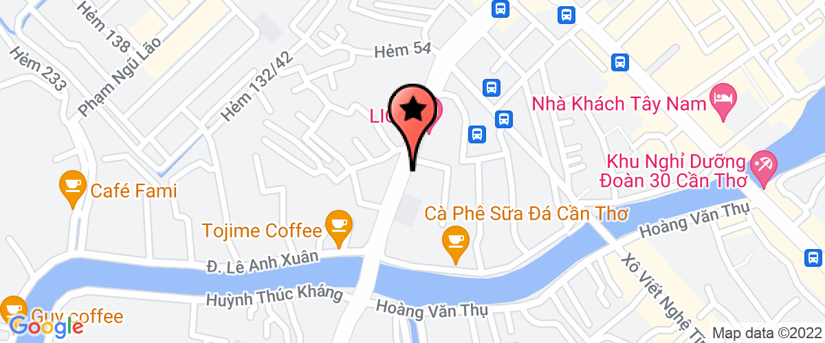 Bản đồ đến địa chỉ Trung tâm Chăm sóc sức khỏe sinh sản Thành phố Cần Thơ