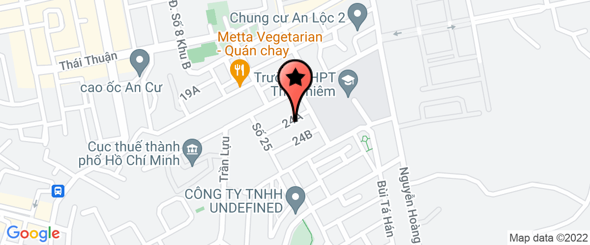 Bản đồ đến địa chỉ Công Ty TNHH Xuất Nhập Khẩu Thương Mại Sinh Học Việt Nam