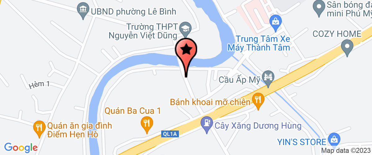 Bản đồ đến địa chỉ Công Ty TNHH Một Thành Viên Đồng Lai