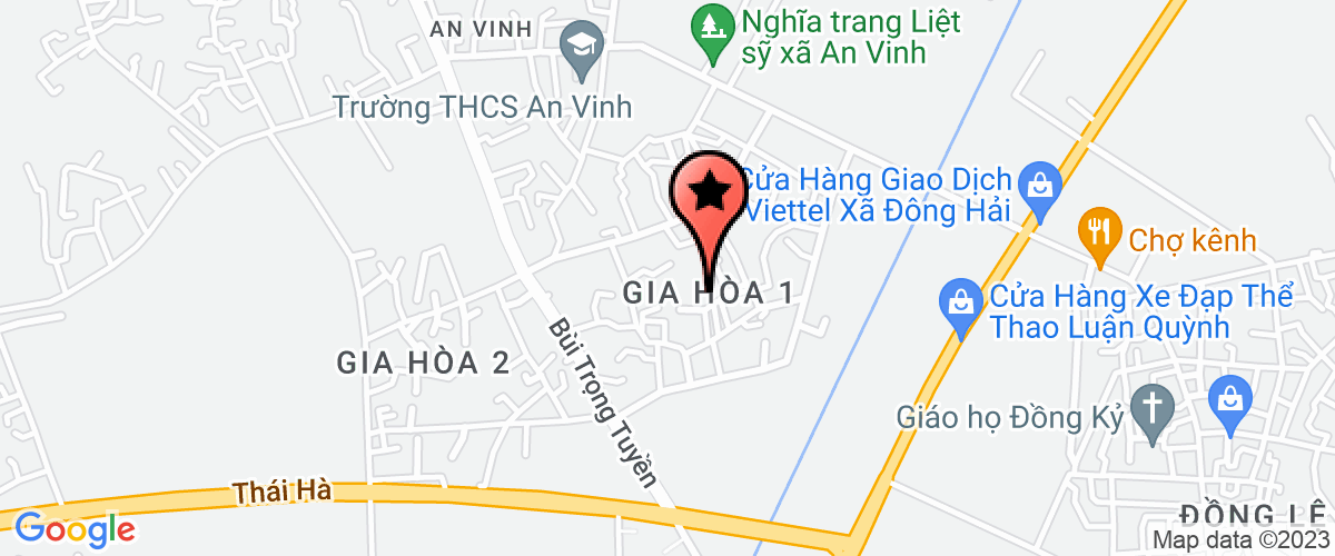 Bản đồ đến địa chỉ Công ty TNHH SX và TM Hà Phương