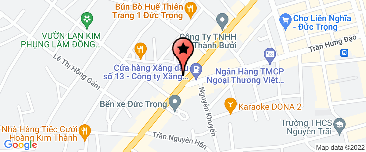 Bản đồ đến địa chỉ Công Ty TNHH Xây Dựng Lam Hồng