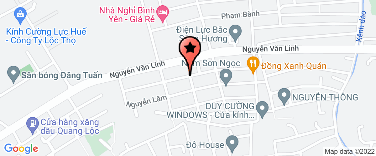 Bản đồ đến địa chỉ Công Ty Trách Nhiệm Hữu Hạn Thương Mại Hoà Hưng