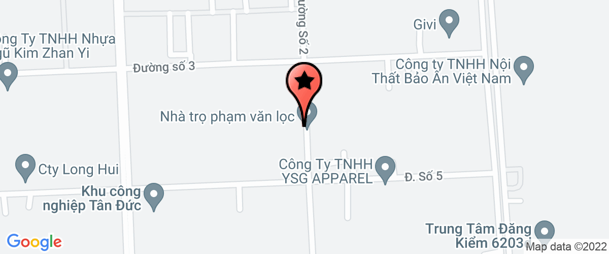 Bản đồ đến địa chỉ Công Ty TNHH Âu Ích Việt Nam