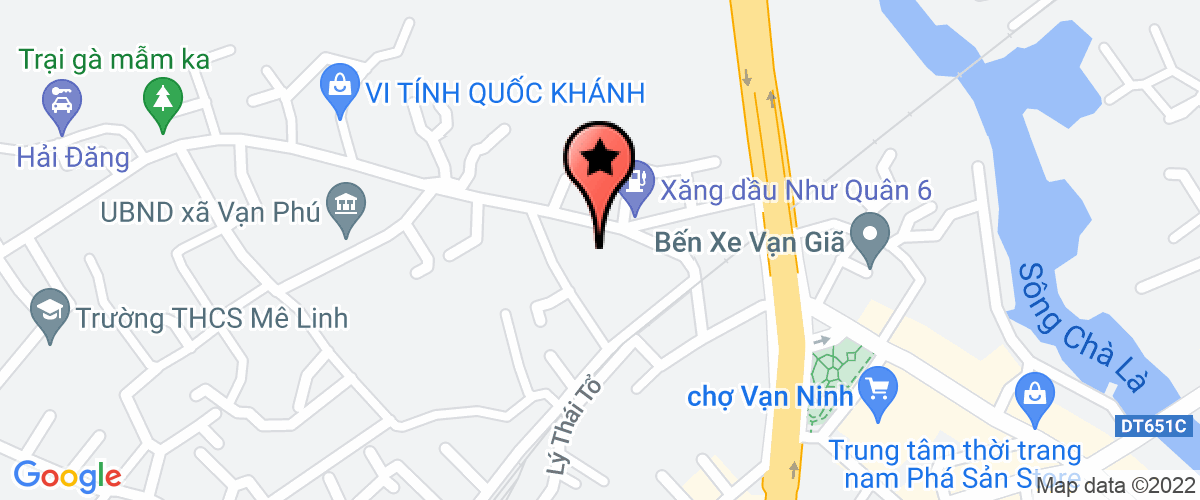 Bản đồ đến địa chỉ Công Ty TNHH Trúc Hân