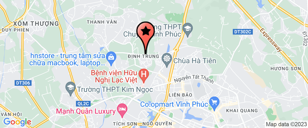 Bản đồ đến địa chỉ Công ty TNHH xây dựng Minh Hằng