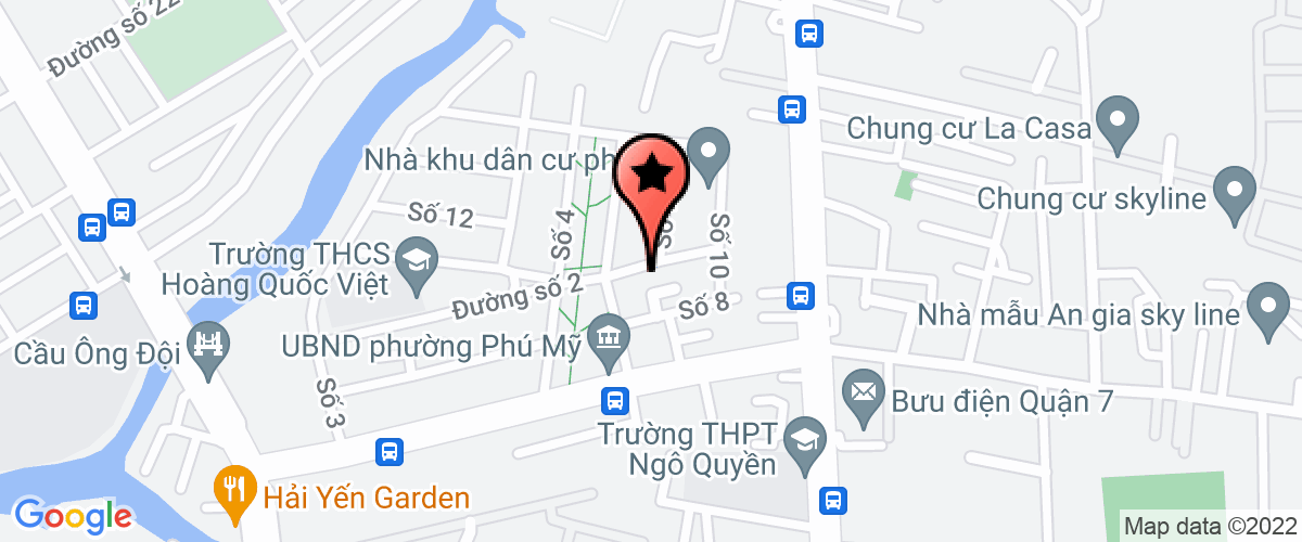 Bản đồ đến địa chỉ Công Ty TNHH Sao Ban Đêm