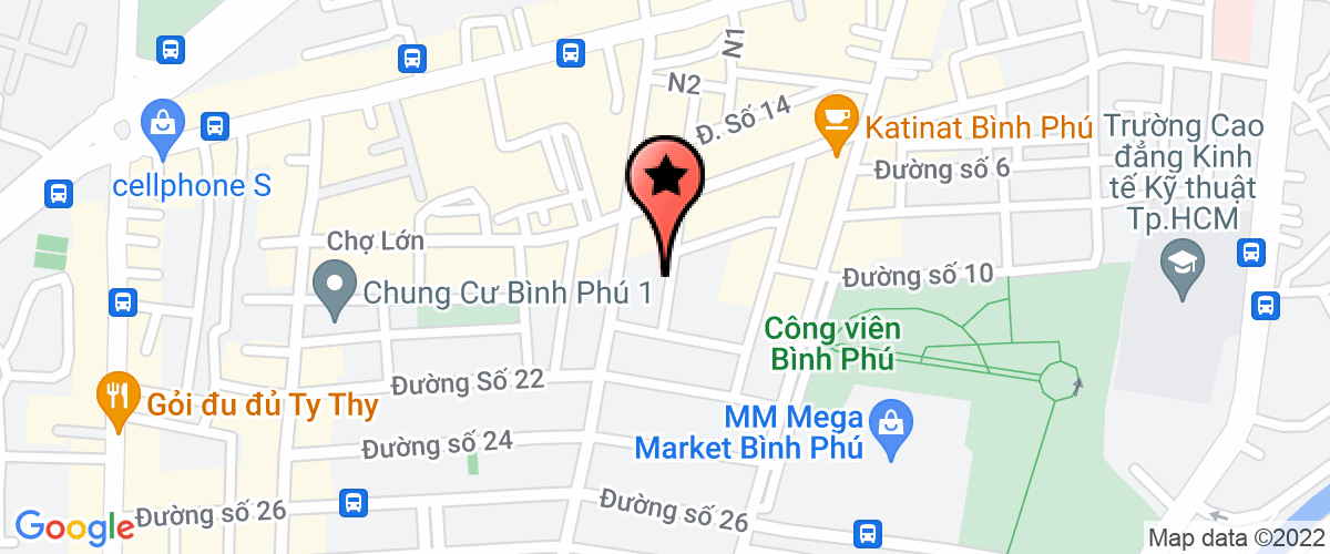 Bản đồ đến địa chỉ Công Ty TNHH Kinh Doanh Thương Mại Dịch Vụ Thiên Phúc