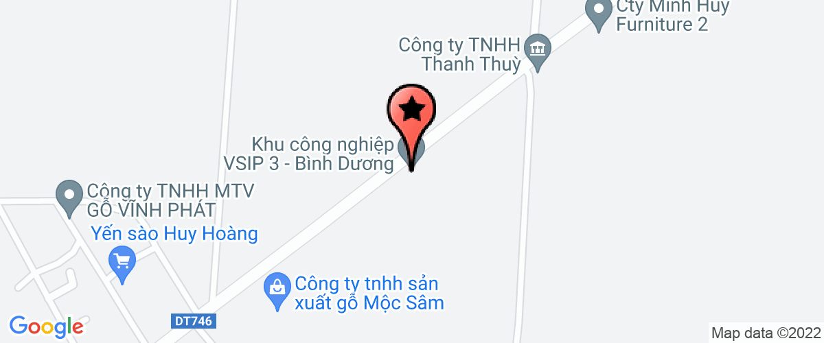 Bản đồ đến địa chỉ Công Ty TNHH Hong Yeh