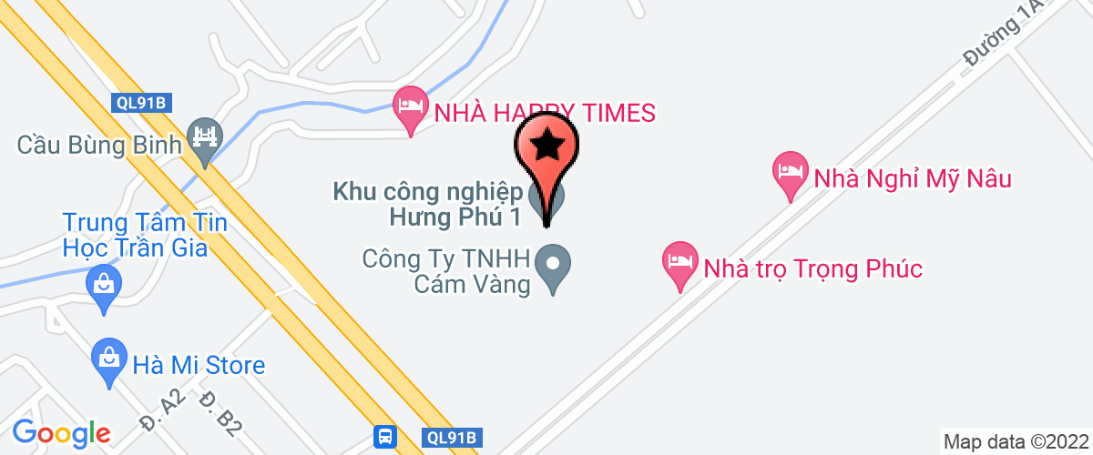 Bản đồ đến địa chỉ Công Ty CP Khu Công Nghiệp Sài Gòn-Cần Thơ