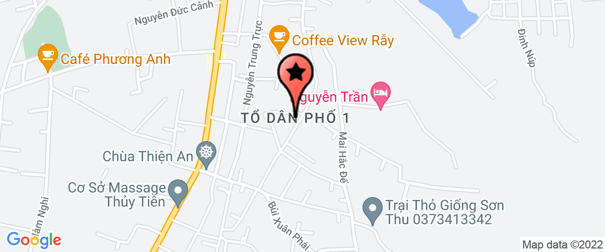Bản đồ đến địa chỉ Công Ty Trách Nhiệm Hữu Hạn Thương Mại Lâm Đào