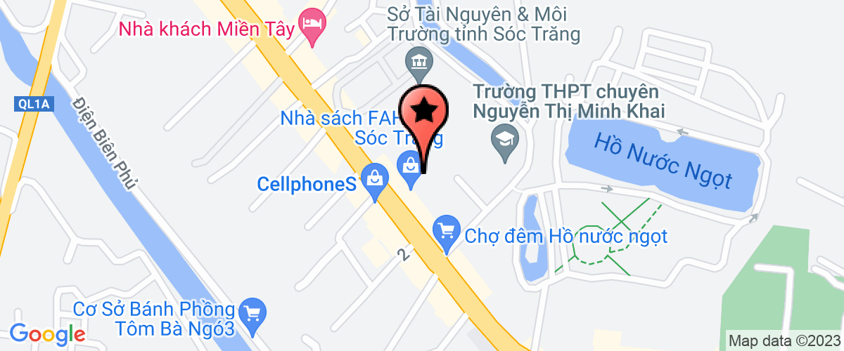 Bản đồ đến địa chỉ Chi Nhánh Công Ty TNHH Thế Giới Kim Cương Tại Sóc Trăng