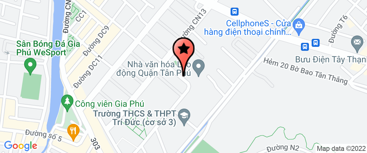 Bản đồ đến địa chỉ Công Ty TNHH Tm-DV Blb