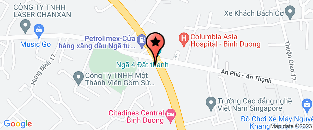Bản đồ đến địa chỉ Công Ty TNHH Thương Mại Bon