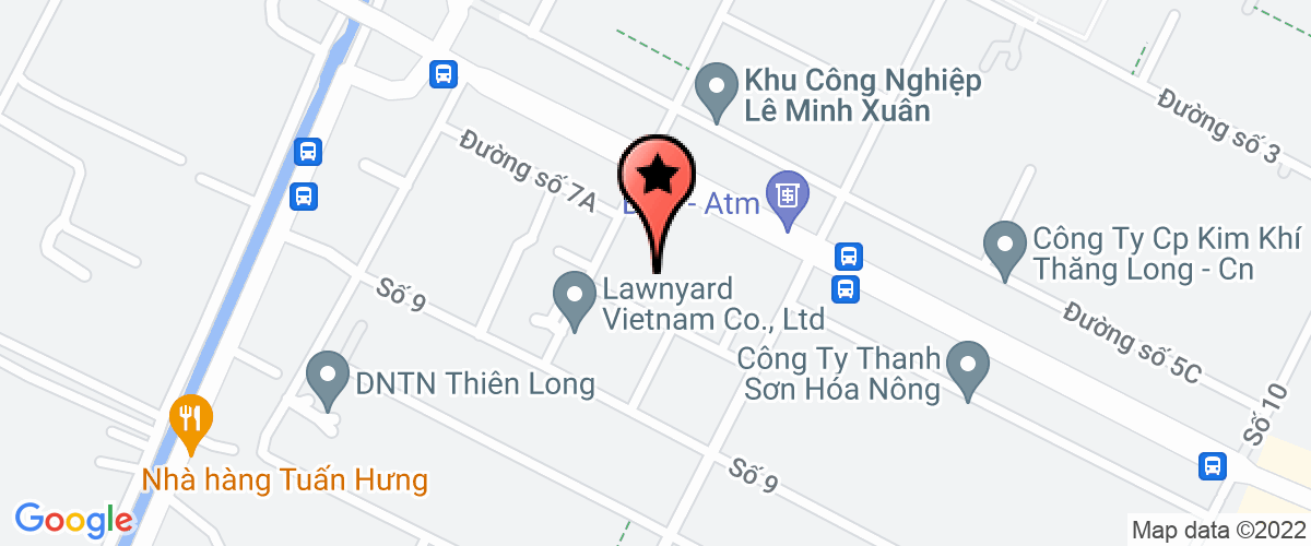 Bản đồ đến địa chỉ Công Ty TNHH Thực Phẩm Công Nghiệp Hua Heong Việt Nam