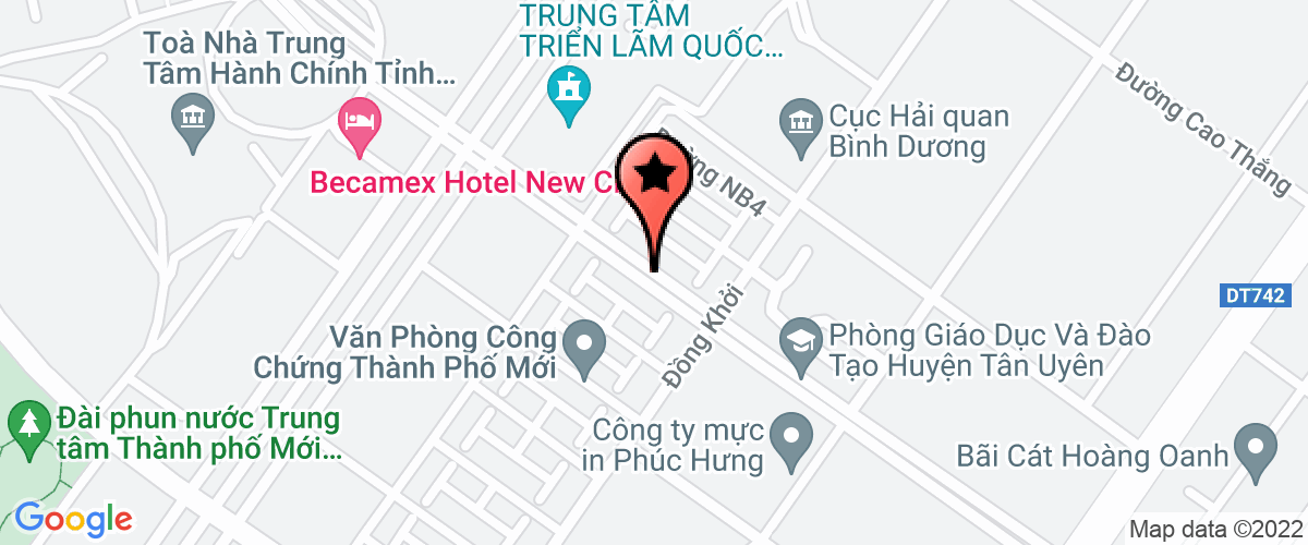 Bản đồ đến địa chỉ Công Ty TNHH Thương Mại Hoang Le Mmo